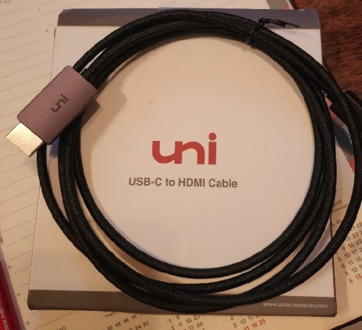 Zdjęcie oferty: Kabel HDMI USB-C 1.8 m