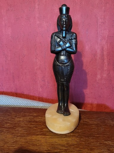 Zdjęcie oferty: Figurka Ramzesa II z metalu brąz? 