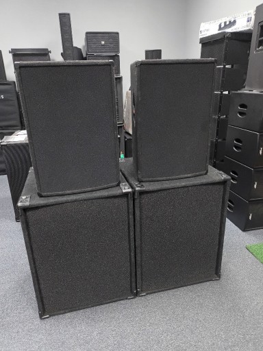 Zdjęcie oferty: zestawPol Audio2x1700W AES bas Tp118/góraPA 115ND