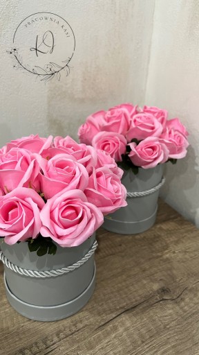 Zdjęcie oferty: Flowerbox Róża mydlana 