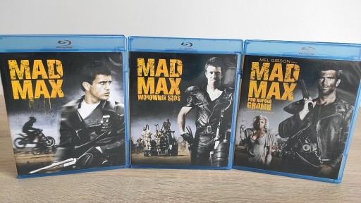 Zdjęcie oferty: Mad Max 1-3 - 3x Blu-ray PL