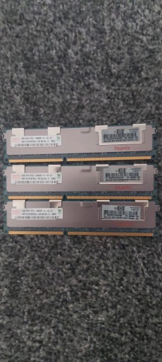 Zdjęcie oferty: Pamięć RAM Hynix 3x4GB 2RX4 PC3 10600R