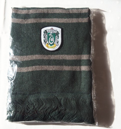 Zdjęcie oferty: NOWY, szalik Harry Potter,Hogwart, SLYTHERIN 