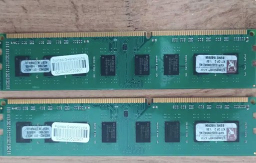 Zdjęcie oferty: Pamięć RAM Kingston 2x2GB DDR3 1333MHz CL9