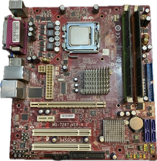 Zdjęcie oferty: Płyta gł MSI MS-7267 + Intel 2 Duo E4500 + 4GB RAM