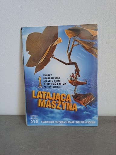 Zdjęcie oferty: Książka i film na DVD- Latająca Maszyna ( NOWA