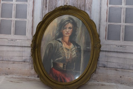 Zdjęcie oferty: Olga Boznańska - Portret Kobiety - Stary Obraz 