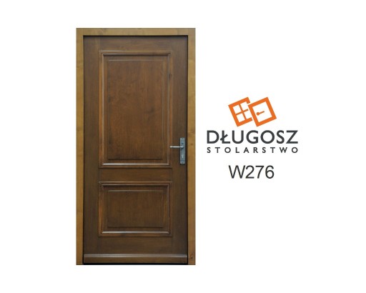 Zdjęcie oferty: Drzwi zewnętrzne wejściowe orzech drewniane GOTOWE