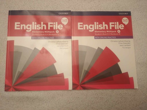 Zdjęcie oferty: English File 4E Elementary Multipack A+B 