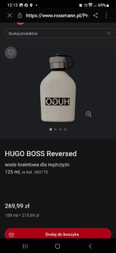 Zdjęcie oferty: Hugo Boss Reversed