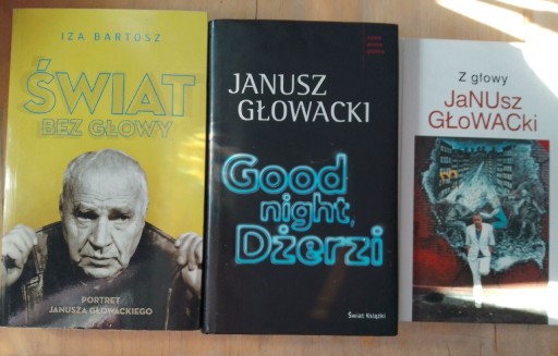 Zdjęcie oferty: Janusz Głowacki - 3 książki 