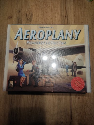 Zdjęcie oferty: Aeroplany pionierzy lotnictwa gra planszowa 
