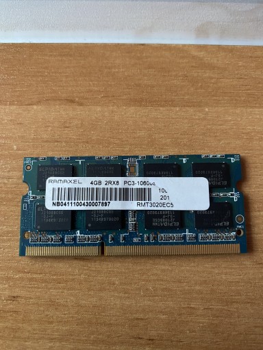 Zdjęcie oferty: Pamięć RAM DDR3L 4GB 