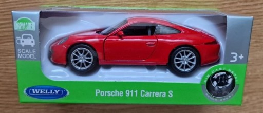 Zdjęcie oferty: Welly Model Metalowy Porsche 911 Carrera S