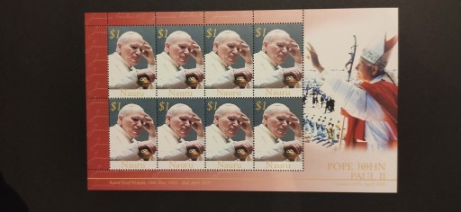 Zdjęcie oferty: Jan Paweł II Nauru 2005 Chrostowski 58