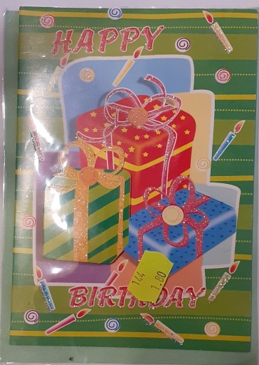 Zdjęcie oferty: Kartka urodzinowa zyczenia po angielsku