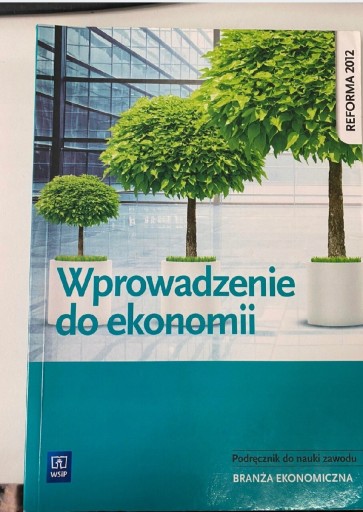 Zdjęcie oferty: Podręcznik wprowadzenie do ekonomii wsip