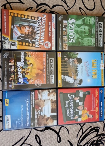 Zdjęcie oferty: Zestaw 6 polskich filmów dvd, video cd