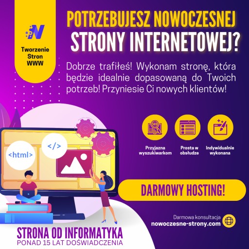 Zdjęcie oferty: Nowoczesne Strony Internetowe | Pozycjonowanie