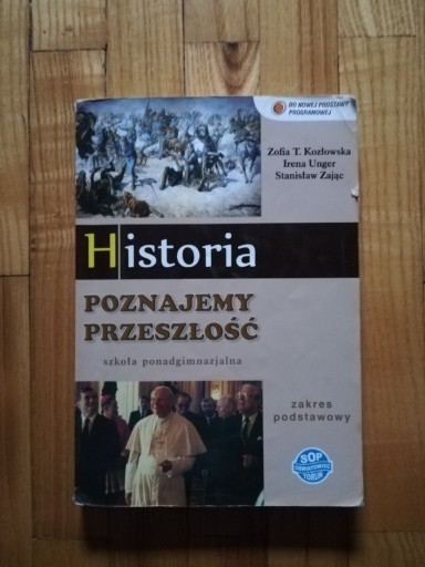 Zdjęcie oferty: książka "Historia poznajemy przeszłość" Kozłowska, Unger, Zając 
