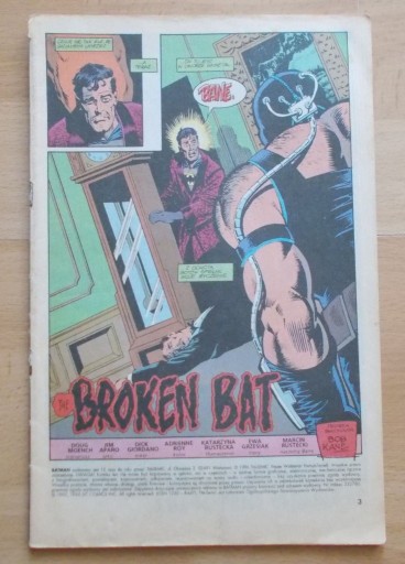 Zdjęcie oferty: BATMAN nr 1/96 Złamany nietoperz Broken Bat SEMIC