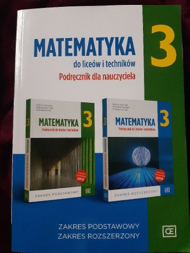 Zdjęcie oferty: Matematyka PAZDRO podręcznik klasa 3