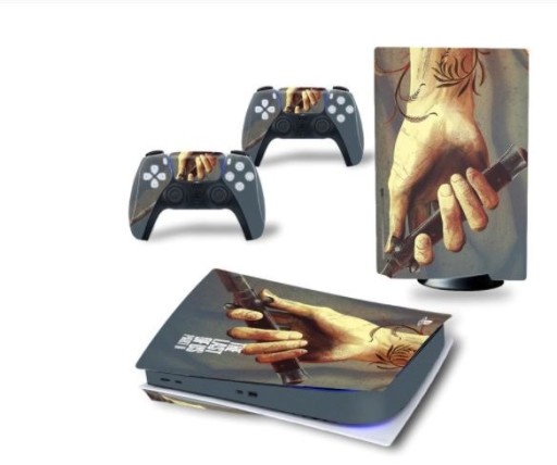 Zdjęcie oferty: skin naklejka Playstation 5 Bluray The last of US 