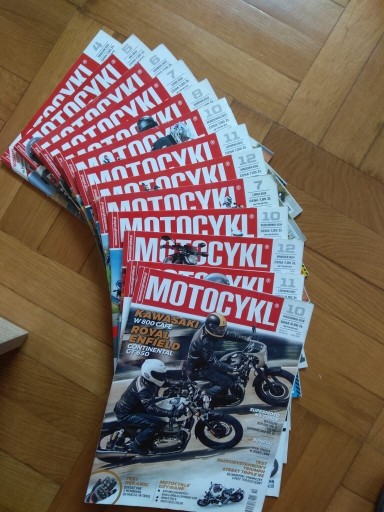 Zdjęcie oferty: 13x Magazyn Motocykl 2013-2014