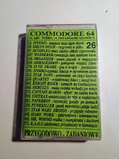 Zdjęcie oferty: WALDICO 26 Przygodowo - kaseta Commodore 64