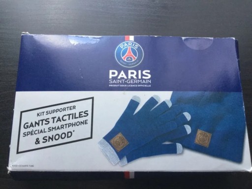 Zdjęcie oferty:  Czapka/komin ii rękawiczki Paris Saint Germain