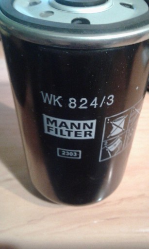 Zdjęcie oferty: Mann Filter WK824/3 filtr paliwa Hyundai diesel