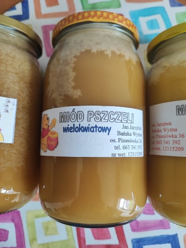 Zdjęcie oferty: Miód pszczeli naturalny