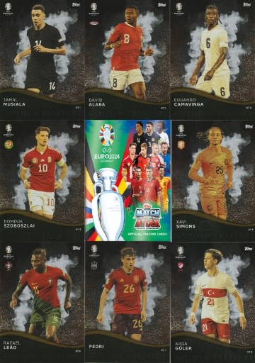 Zdjęcie oferty: Topps EURO 2024 Match Attax Golden Treasure