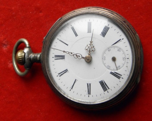 Zdjęcie oferty: Zegarek kieszonkowy Inning srebro