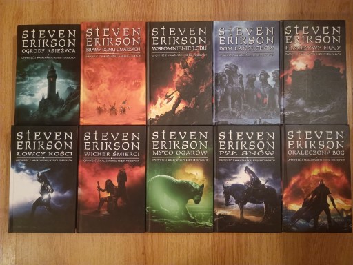 Zdjęcie oferty: Steven Erikson -Malazańska Księga Poległych t.1-10