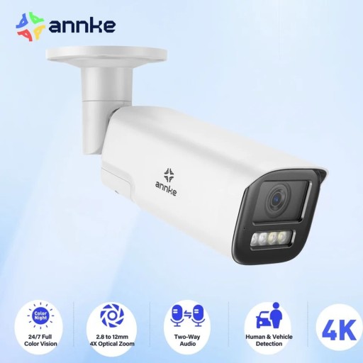 Zdjęcie oferty: Kamera monitoring CCTV 4K 4x ZOOM Annke aplikacja