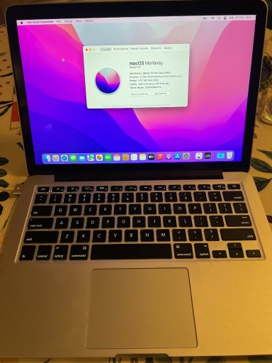 Zdjęcie oferty: MacBook Pro Retina 2015 A1502 i5 8GB 256GB