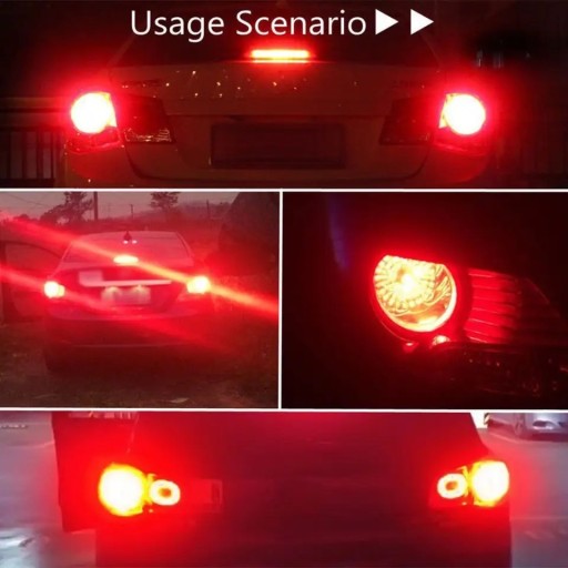 Zdjęcie oferty: Żarówki LED czerwone hamulec stop