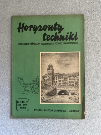 Zdjęcie oferty: Horyzonty Techniki 7-8/1949