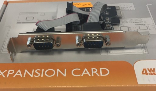 Zdjęcie oferty: Karta PCI z dwoma portami szeregowymi RS23,2448