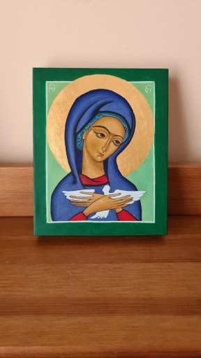 Zdjęcie oferty: Ikona Matki Bożej Pneumatofora ręcznie pisana