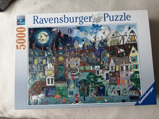 Zdjęcie oferty: Puzzle Ravensburger 5000 - The Fantastic Street 