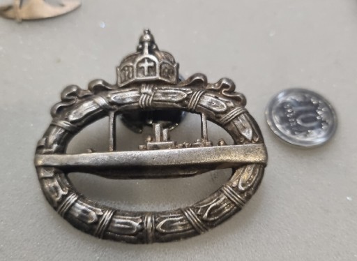 Zdjęcie oferty: Odznaka niemiecka z 1918r U-Boot