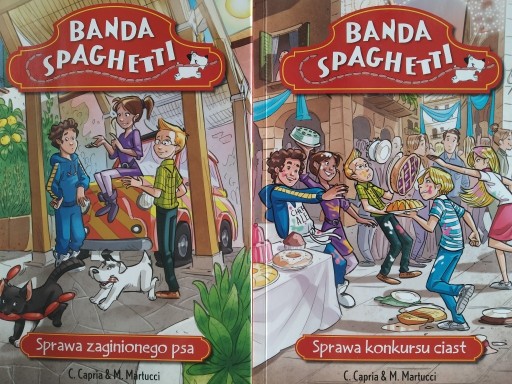 Zdjęcie oferty: Banda Spaghetti dwie ksiażki