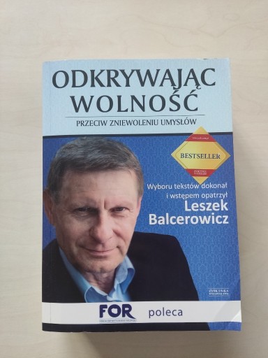Zdjęcie oferty: Balcerowicz Odkrywając wolność