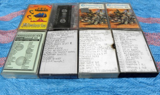 Zdjęcie oferty: 7+1 kaset do COMMODORE 64 (TIMSOFT, LK AVALON..)