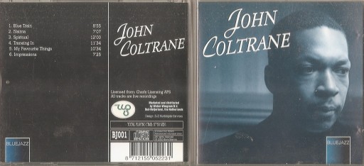 Zdjęcie oferty: john coltrane - impressions . erroll garner ,2CD