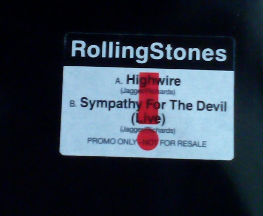 Zdjęcie oferty: THE ROLLING STONES HIGHWIRE/SYMPATHY FOR THE DEVIL