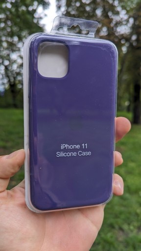 Zdjęcie oferty: Etui silikonowe iPhone 11 (silicone case)