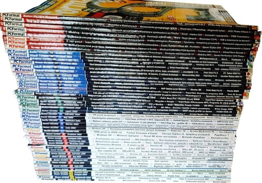 Zdjęcie oferty: magazyn komputerowy PC Format 1-43, 45-49